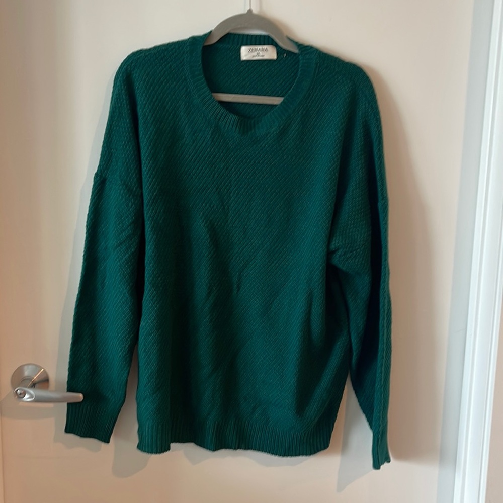 Green Lightweight Sweater - Size XL